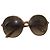 Gafas de sol redondas Valentino marrón claro