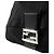 Borsa a Spalla Fendi Mamma Bucket Nero - vista 3