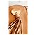 Chloé Mini Borsa a Secchiello Pelle Scamosciato Beige - vista 7