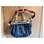 Louis Vuitton Keepall Bandouliere 50 Monogram Denim Blu Beige - vista 8