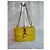 Valentino Garavani Borsa Rockstud Lock Flap - Pelle Giallo Lime - vista 2