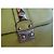 Valentino Garavani Borsa Rockstud Lock Flap - Pelle Giallo Lime - vista 8