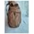 Miu Miu Studded and Grommet Hobo Bag in Brown Grained Leather - view 10