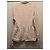 Autre Marque Blusa de seda Raoul rosa pálido com basque - vista 5