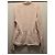 Autre Marque Blusa de seda Raoul rosa pálido com basque - vista 6