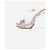 Sandali con plateau Prada SS10 in PVC trasparente Lucite tacco stripper Argento - vista 3