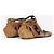 Sandali gladiatore con frange e borchie in scamosciato Saint Laurent anni 2010 Marrone - vista 2