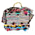 Autre Marque Alex Max Borsa da Spiaggia Boho Bianco Multicolore - vista 3