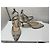 Fendi Colibri Pumps Grau Satin Mesh Silber - Ansicht 7