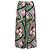 Weekend Max Mara Seidenhose Wide-Leg Abstraktes Blumenmuster Pink Weiß Grün Gelb