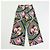 Weekend Max Mara Seidenhose Wide-Leg Abstraktes Blumenmuster Pink Weiß Grün Gelb - Ansicht 3