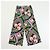 Weekend Max Mara Seidenhose Wide-Leg Abstraktes Blumenmuster Pink Weiß Grün Gelb - Ansicht 4