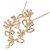 Collana Tasaki in oro 750 e diamanti Rosa - vista 3