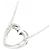 Tiffany & Co Collana Tiffany TENDERNESS in oro bianco 18K e diamanti D'oro - vista 4
