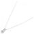 Autre Marque Pt900 Pt850 Platin-Halskette mit rosa Diamant Pink - Ansicht 2