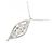 Autre Marque Collana in platino e diamanti Argento - vista 4