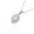 Autre Marque Collana di Diamanti PT900 PT850 Argento - vista 3