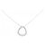 Autre Marque Collana di Diamanti PT900 PT850 Argento