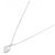Autre Marque Collana di Diamanti PT900 PT850 Argento - vista 2