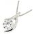 Autre Marque Collana di Diamanti PT900 PT850 Argento - vista 3