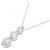 Autre Marque Collana di Diamanti PT900 PT850 Argento - vista 3