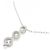 Autre Marque Collana di Diamanti PT900 PT850 Argento - vista 4