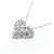 Autre Marque Collana in platino e diamanti Argento - vista 3