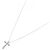 Autre Marque Collana Croce con Diamanti Pt900/Pt850 Argento - vista 2