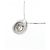 Autre Marque Collana in platino e diamanti Argento - vista 4