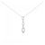 Tiffany & Co Collana Tiffany Swing in platino Argento