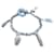 Givenchy Bracciale a catena con charm profumi Argento  - vista 1
