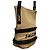Autre Marque Falconeri Stroh-Tote-Bag mit schwarzem Besatz Beige - Ansicht 2