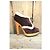 Dolce & Gabbana Botas de Cano Curto com Salto Plataforma em Camurça Ameixa e Pele Roxo escuro - vista 10