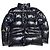 Giacca Moncler Rateau Nera Lucida Nero