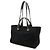 Borsa Tote Chanel Deauville Line Small Bag Chain Shoulder Canvas Nero AS3257 - vista 3