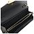 Clutch Lunga con Catena Portafoglio Fendi FF Diamond Nero - vista 8