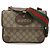 Borsa piccola Gucci Neo GG Supreme Marrone Rosso Beige Verde Giallo - vista 2
