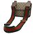 Borsa piccola Gucci Neo GG Supreme Marrone Rosso Beige Verde Giallo - vista 3
