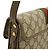 Gucci Old Gucci GG Plus Sherry Line Schultertasche Braun Weiß Rot Beige Grün - Ansicht 5