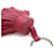 Porte-clés Carmen Hermès en cuir Agneau Milo rose  - vue 5