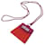 Hermès Pendentif Collier Mon Petit Kelly HERMES Rouge Violet  - vue 1
