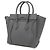 Céline Borsa CELINE Luggage Micro Shopper Tote Marrone - vista 3