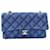 Borsa a tracolla Chanel 25 blu