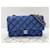 Borsa a tracolla Chanel 25 blu - vista 15