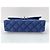 Borsa a tracolla Chanel 25 blu - vista 6