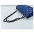 Borsa a tracolla Chanel 25 blu - vista 9