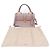 Borsa a mano e borsa a tracolla in pelle Miu Miu Madras 5BA108 Rosa - vista 2