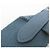 Céline Borsa a tracolla in pelle da donna Celine Sangle Small Bucket Blu - vista 10