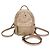 Zaino e Borsa a Spalla in Pelle MCM BEBE BOO D'oro - vista 2