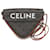 Céline Borsa a Spalla Celine Triomphe Triangle Marrone Nero  - vista 1